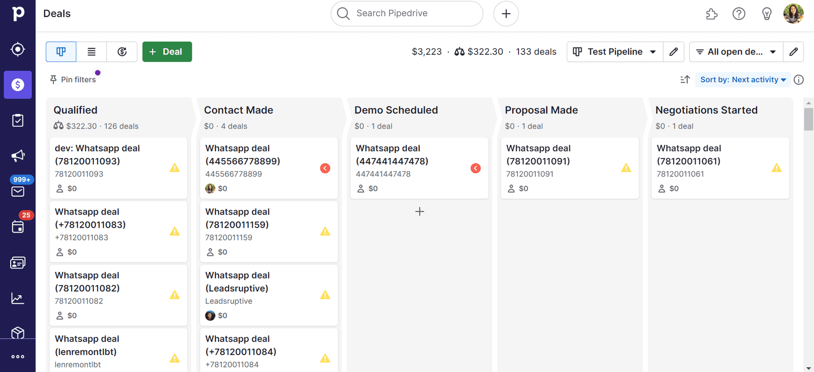 choose pipeline for your deal