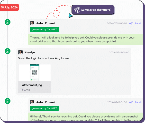 Generate a WhatsApp Chat Summary with ChatGPT
