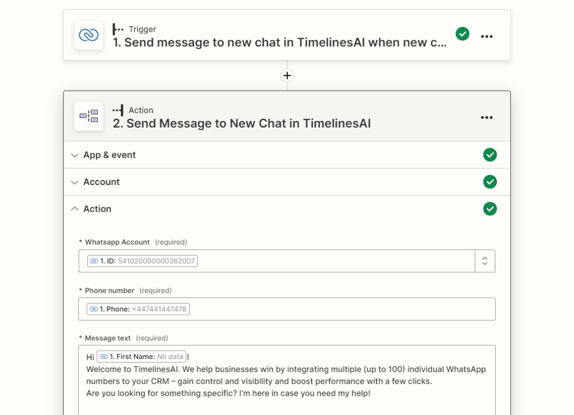 Zoho WhatsApp Integration